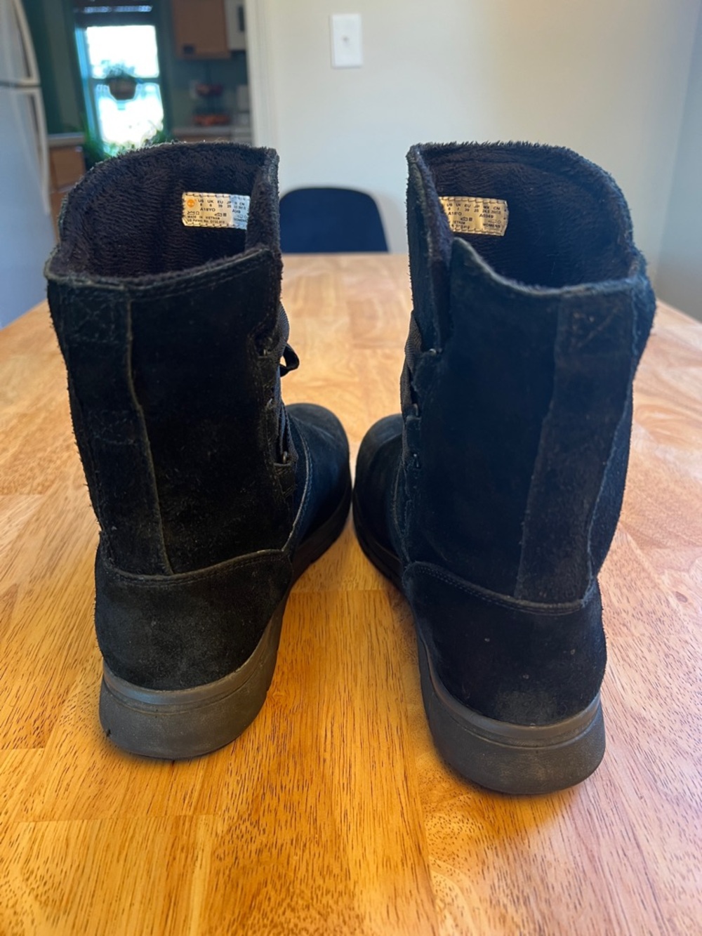 Timberland Black Leighland Pull-On Waterproof Boots US size 8 EU 39 - Picture 7 of 16